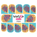 Whats Up Nails - P004 Hoot Do You Love, Blue Water Decals