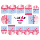Whats Up Nails - P005 Primped and Polished Water Decals