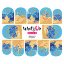 Whats Up Nails - P007 Fishin For Gold Water Decals