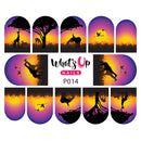 Whats Up Nails - P014 Safari At Sunset Water Decals