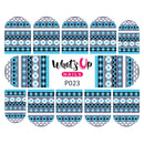Whats Up Nails - P023 Aztec Harmony Water Decals