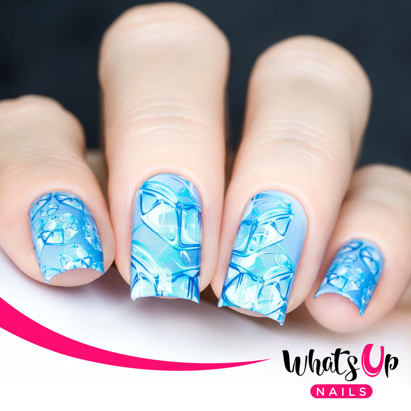 Whats Up Nails - P057 Cube Appeal Water Decals