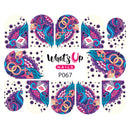 Whats Up Nails - P067 P.S. I Love You Water Decals
