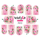 Whats Up Nails - P072 Roses of Temptation Water Decals