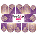 Whats Up Nails - P082 Twisted Teardrop Water Decals