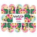 Whats Up Nails - P105 Tropicalota Water Decals