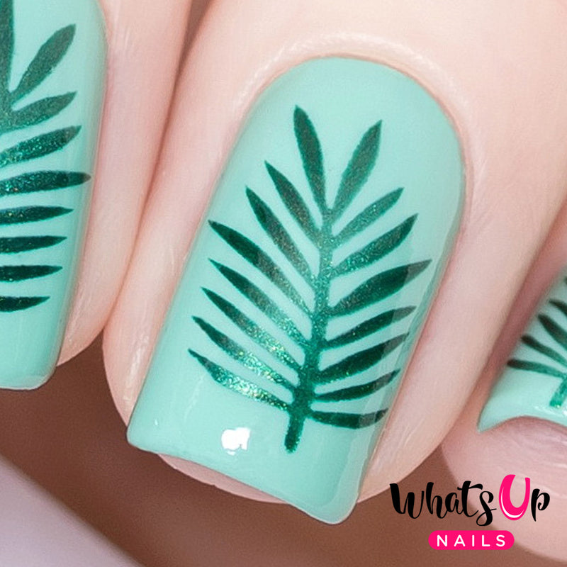 Whats Up Nails - Palm Leaf Stencils