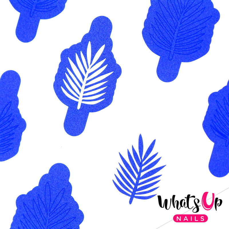 Whats Up Nails - Palm Leaf Stencils