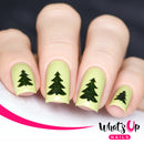 Whats Up Nails - Pine Tree Stencils