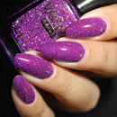 Whats Up Nails - Plumingo Party Nail Polish (Flash Reflective)