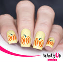 Whats Up Nails - Pumpkin Stencils