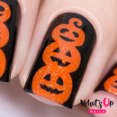 Whats Up Nails - Pumpkin Topiary Stencils