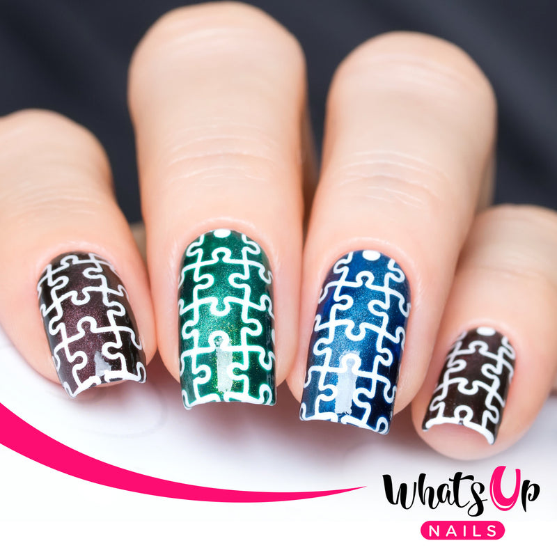 Whats Up Nails - Puzzle Stencils