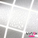 Whats Up Nails - Rain Stencils