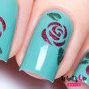 Whats Up Nails - Roses Stencils