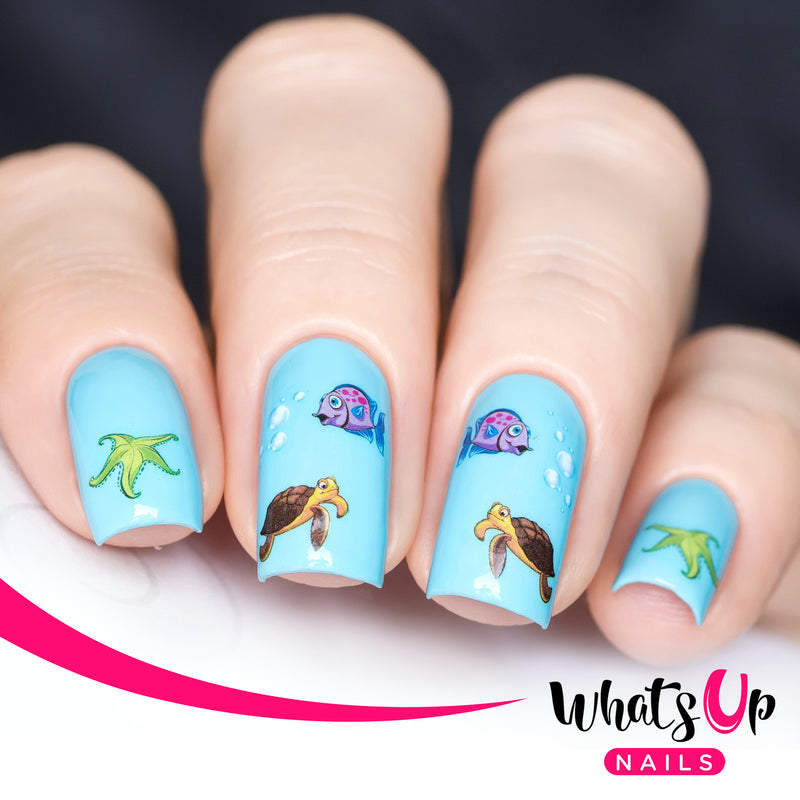 Whats Up Nails - S001 Under the Sea Water Decals
