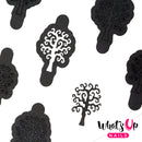 Whats Up Nails - Scary Tree Stencils