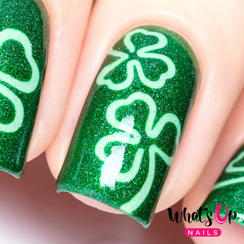 Amazon.com: Lucky Clover Press on Nails Short, St. Patrick's Day Fake Nails  Green White Shamrock Design Square Acrylic False Nail for Women Girls  Spring Full Cover Wraps for Saint Patrick Nail Decoration