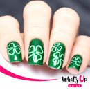 Whats Up Nails - Shamrock Stencils