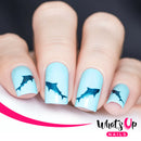Whats Up Nails - Shark Stencils