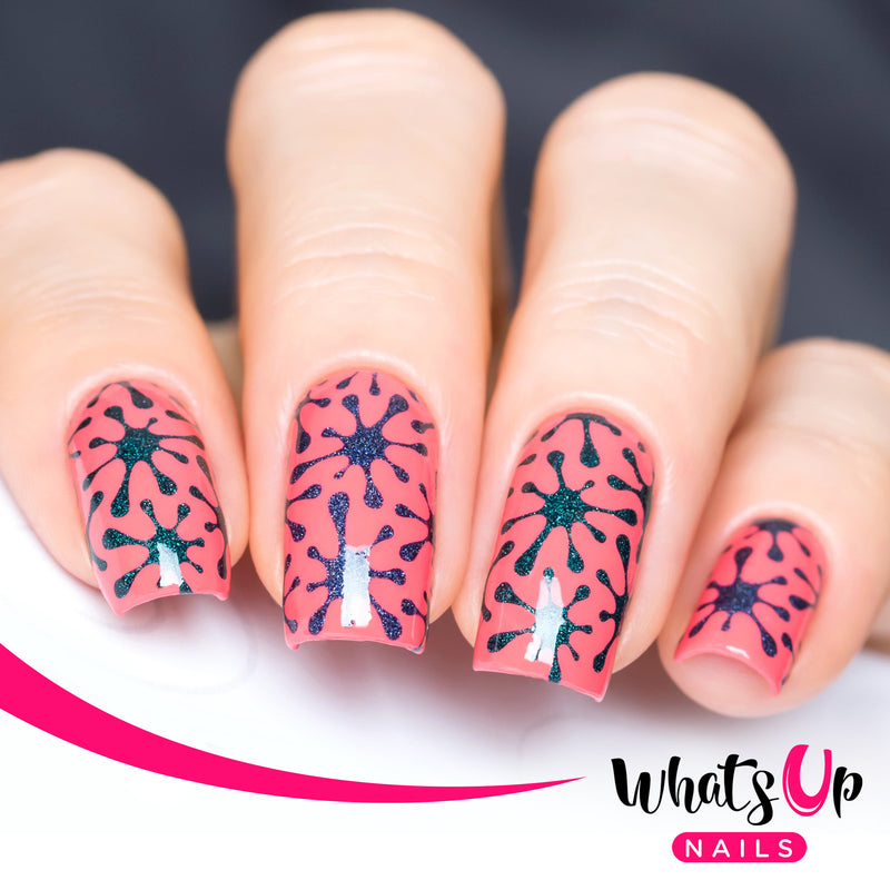 Whats Up Nails - Splatters Stencils