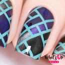 Whats Up Nails - Stained Glass Stencils