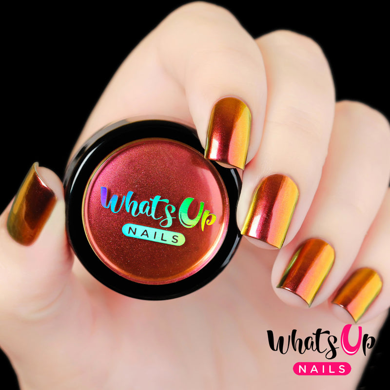 Whats Up Nails - Sunset Chrome Powder