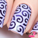 Whats Up Nails - Swirls Pattern Stencils