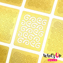 Whats Up Nails - Swirls Pattern Stencils