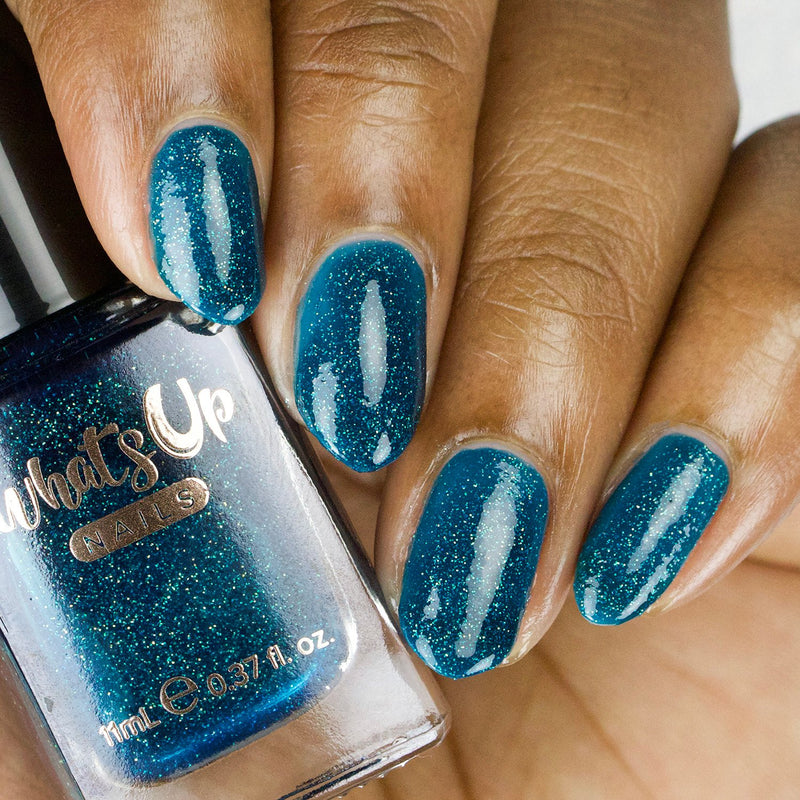 The Real Teal, Polish Topper – Krisable Designs