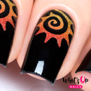 Whats Up Nails - Tribal Sun Stencils