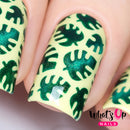 Whats Up Nails - Tropical Leaves Stencils