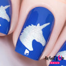 Whats Up Nails - Unicorn Head Stencils