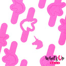 Whats Up Nails - Unicorn Head Stencils