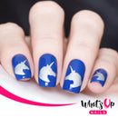 Whats Up Nails - Unicorn Head Stencils