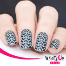 Whats Up Nails - V-Pattern Stencils