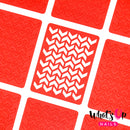 Whats Up Nails - V-Pattern Stencils