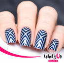 Whats Up Nails - X-pattern Stencils