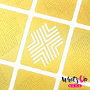 Whats Up Nails - X-pattern Stencils
